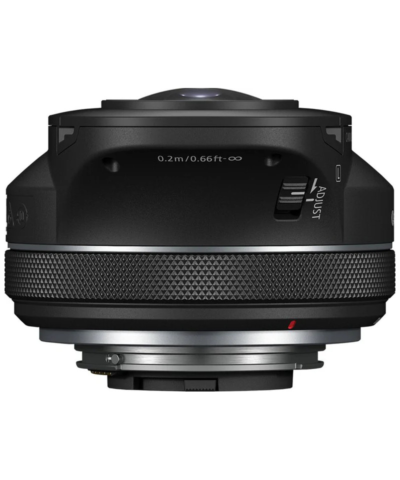RF-S 3.9mm F3.5 STM DUAL FISHEYE MILC Obiettivo fish-eye ampio Nero