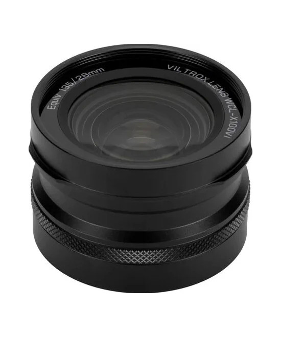 WCL-X100VI BLACK WIDE-ANGLE CONVERSION LENS (75G. 18,6MM) FOR FUJI X100 SERIES