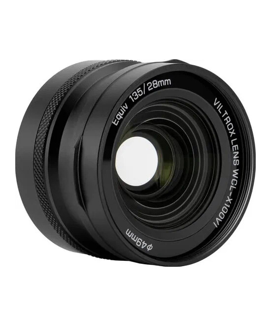 WCL-X100VI BLACK WIDE-ANGLE CONVERSION LENS (75G. 18,6MM) FOR FUJI X100 SERIES