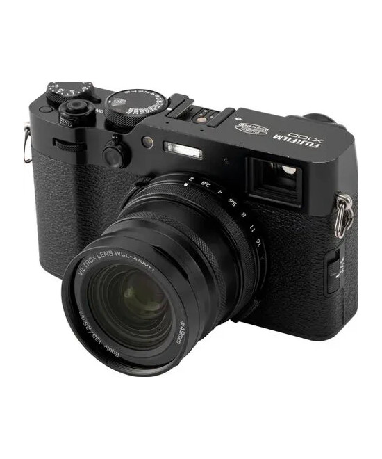 WCL-X100VI BLACK WIDE-ANGLE CONVERSION LENS (75G. 18,6MM) FOR FUJI X100 SERIES