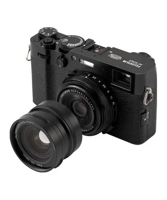 WCL-X100VI BLACK WIDE-ANGLE CONVERSION LENS (75G. 18,6MM) FOR FUJI X100 SERIES