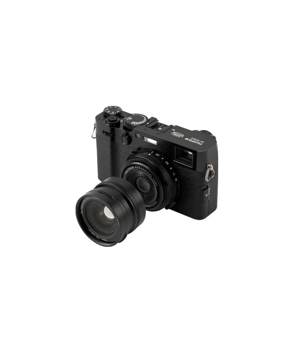 WCL-X100VI BLACK WIDE-ANGLE CONVERSION LENS (75G. 18,6MM) FOR FUJI X100 SERIES