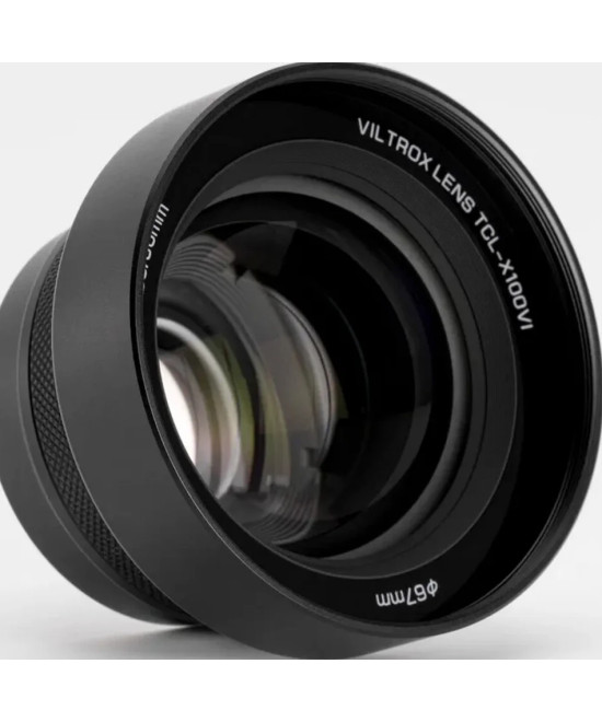 TCL-X100VI BLACK TELEPHOTO CONVERSION LENS (45G. 32,3MM) FOR FUJI X100 SERIES