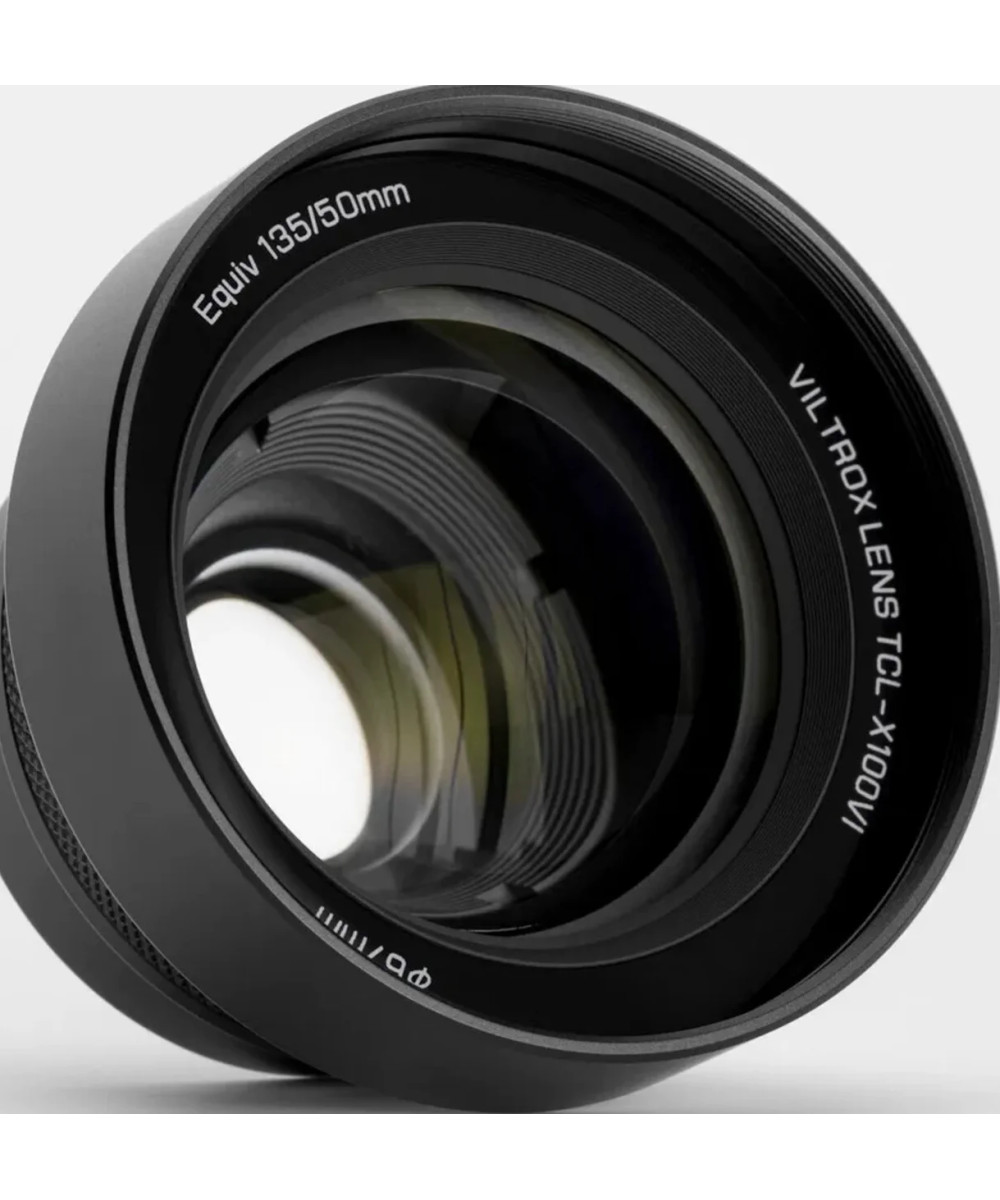 TCL-X100VI BLACK TELEPHOTO CONVERSION LENS (45G. 32,3MM) FOR FUJI X100 SERIES