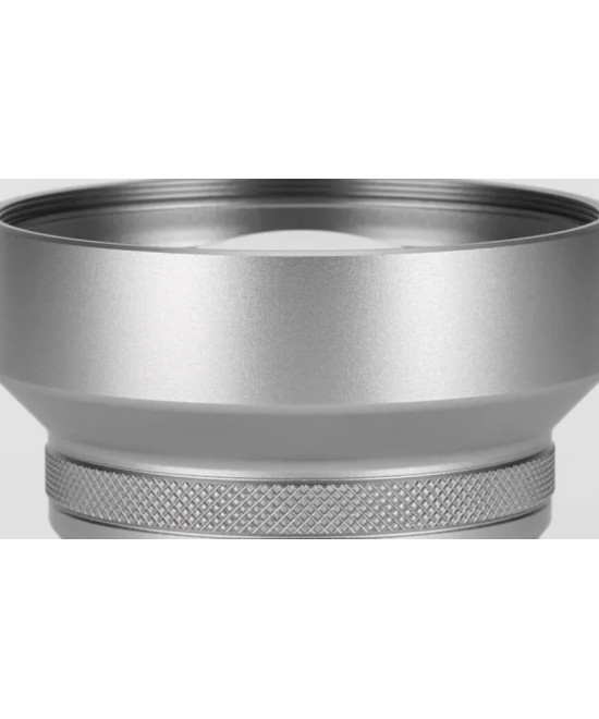 TCL-X100VI SILVER TELEPHOTO CONVERSION LENS (45G. 32,3MM) FOR FUJI X100 SERIES