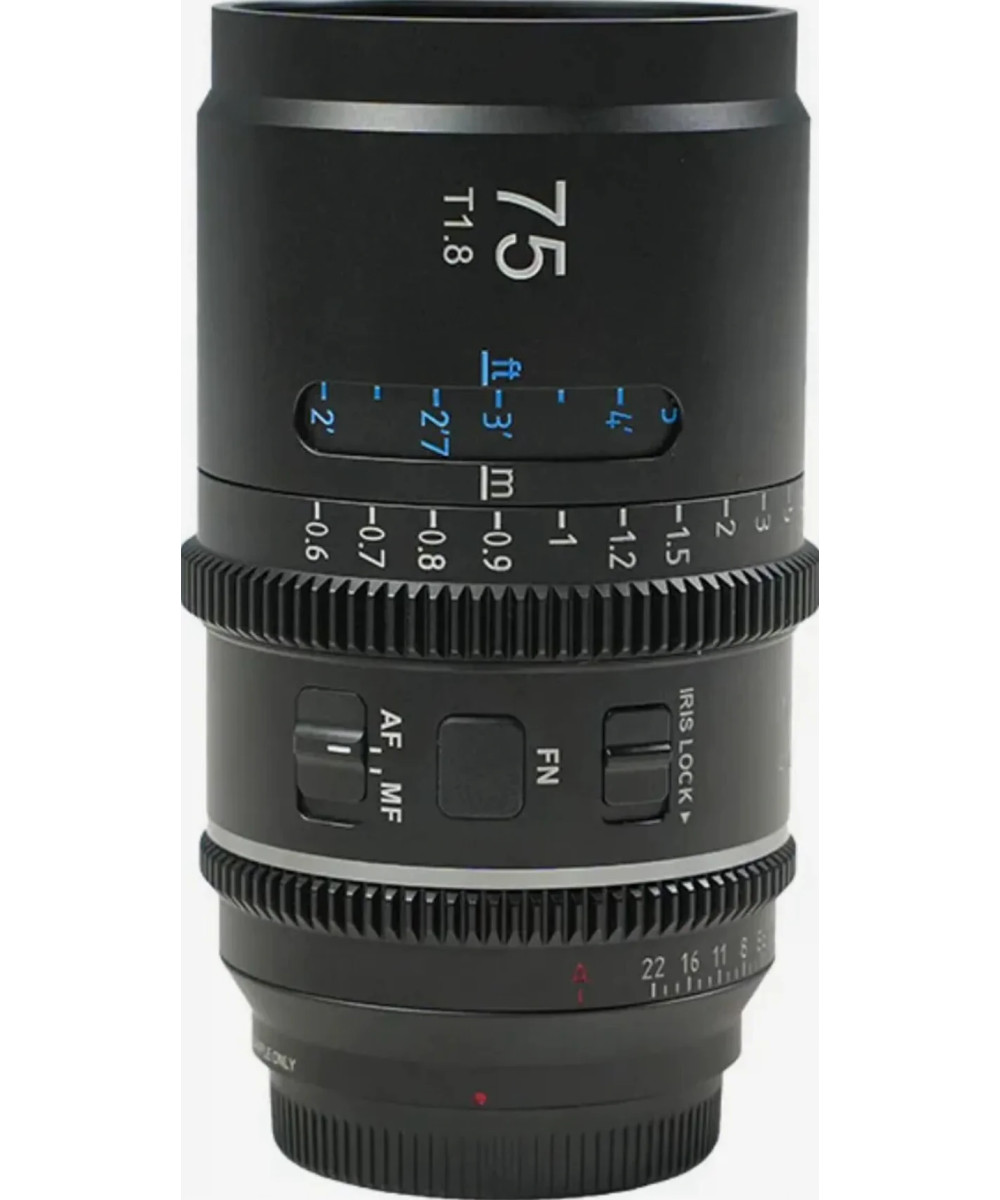 ASTRA 75mm t/1.8 1.33X Anamorphic FE AF Blue Flare L-Mount