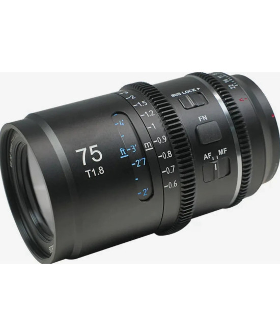 ASTRA 75mm t/1.8 1.33X Anamorphic FE AF Blue Flare L-Mount