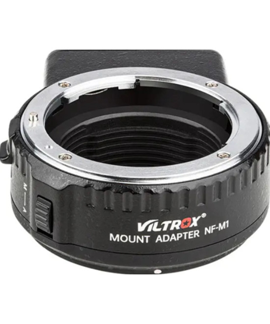 Adattatore MF/AF per obiettivo Nikon F su camera M4/3 NF-M1 SCATOLA APERTA