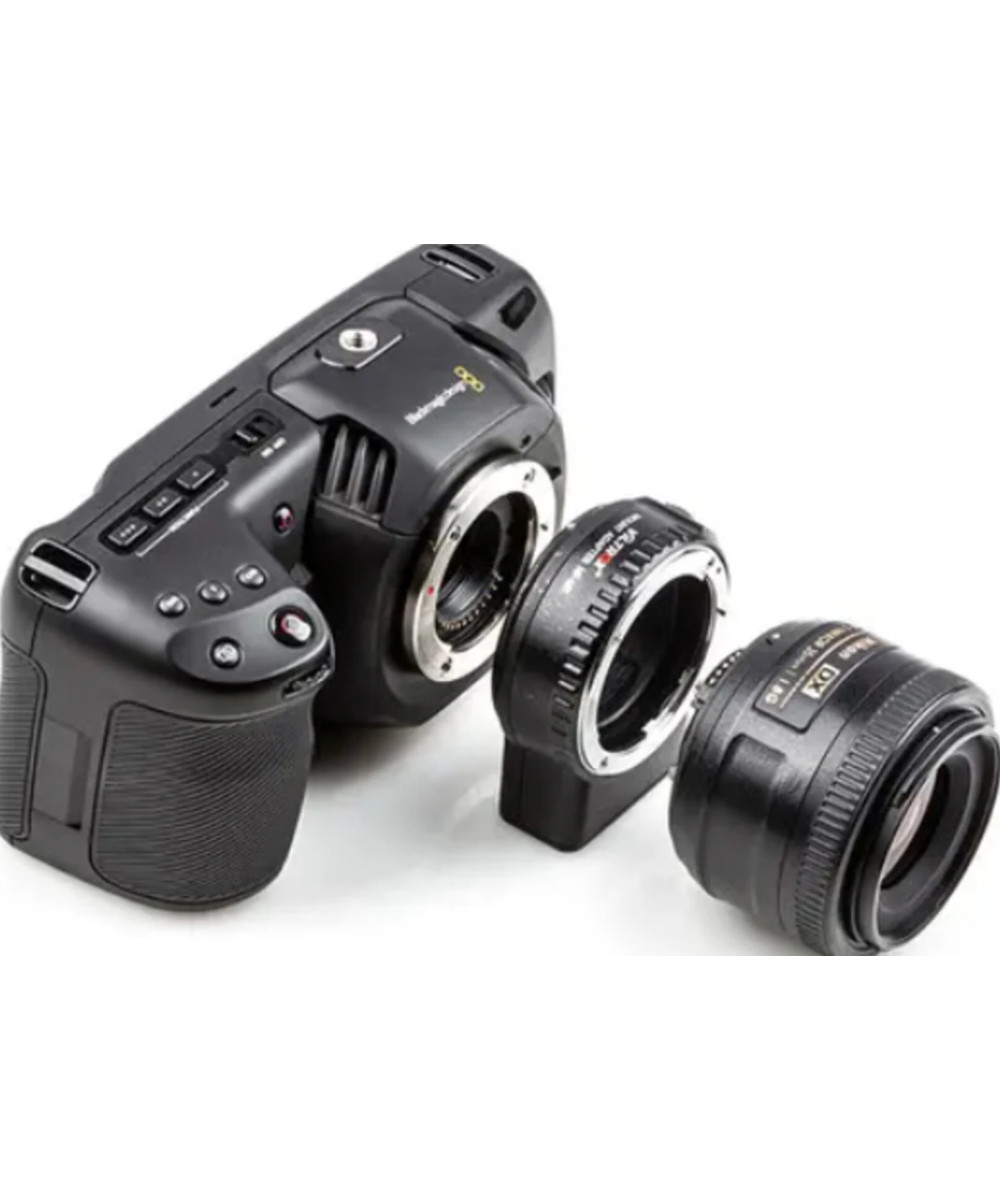 Adattatore MF/AF per obiettivo Nikon F su camera M4/3 NF-M1 SCATOLA APERTA