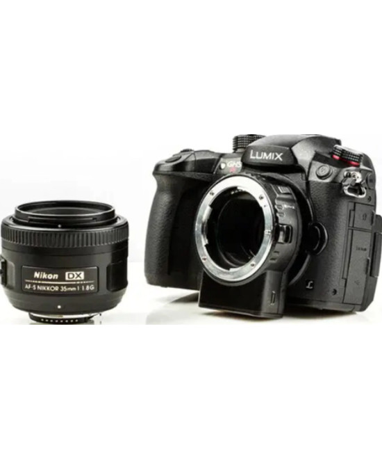 Adattatore MF/AF per obiettivo Nikon F su camera M4/3 NF-M1 SCATOLA APERTA