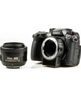 Adattatore MF/AF per obiettivo Nikon F su camera M4/3 NF-M1 SCATOLA APERTA