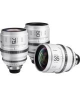 Full frame Anamorphic lens set, Epic series, PL mount, 35mm+50mm+75mm T/2.0 1.33X, con valigia
