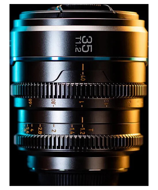 Set Night Walker t/1.2 S35 Cine Canon RF (24mm, 35mm, 55mm) - Nero