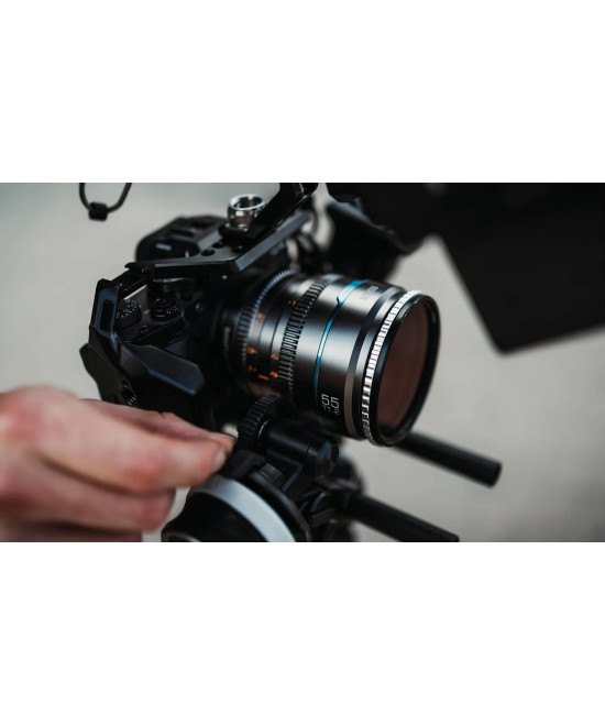 Set Night Walker t/1.2 S35 Cine Canon RF (24mm, 35mm, 55mm) - Nero