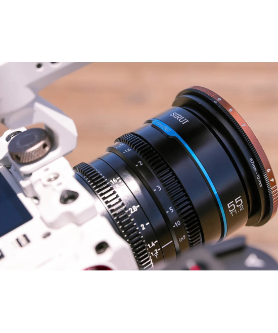 Set Night Walker t/1.2 S35 Cine Canon RF (24mm, 35mm, 55mm) - Nero