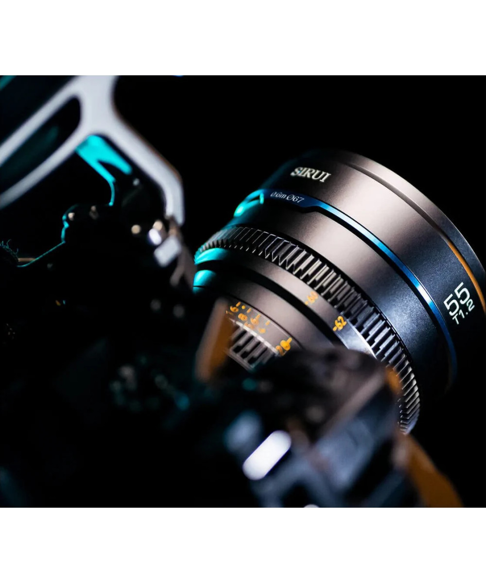 Set Night Walker t/1.2 S35 Cine Canon RF (24mm, 35mm, 55mm) - Nero