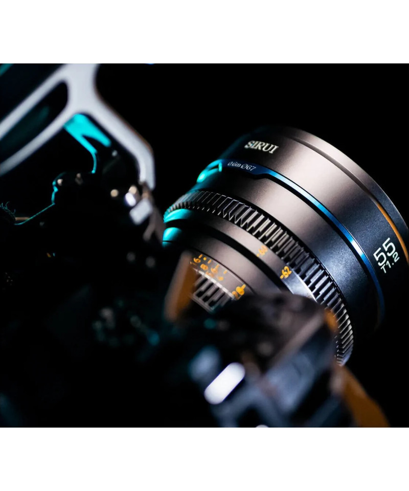 Set Night Walker t/1.2 S35 Cine Canon RF (24mm, 35mm, 55mm) - Nero