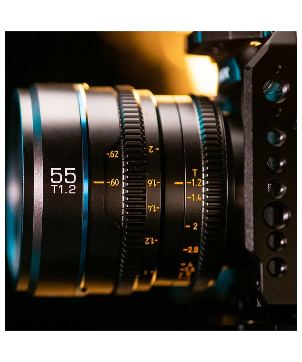 Set Night Walker t/1.2 S35 Cine Canon RF (24mm, 35mm, 55mm) - Nero