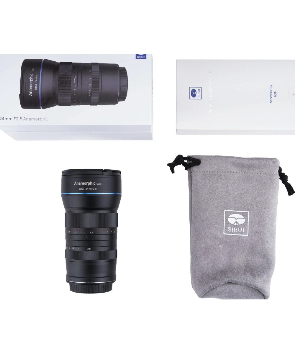 24mm f/2.8 Anamorphic 1.33X Sony E-Mount