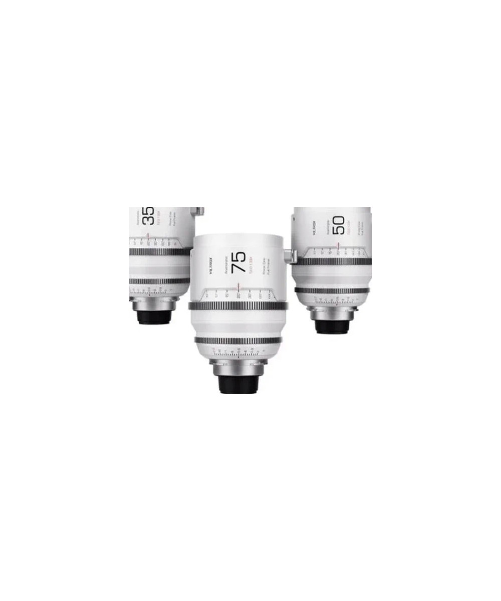 Full Frame Set di Lenti Anamorfiche Epic Series 35+50+75mm Sony E mount T2.0 1.33X, con valigia