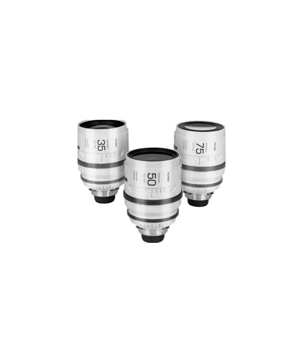 Full Frame Set di Lenti Anamorfiche Epic Series 35+50+75mm Sony E mount T2.0 1.33X, con valigia