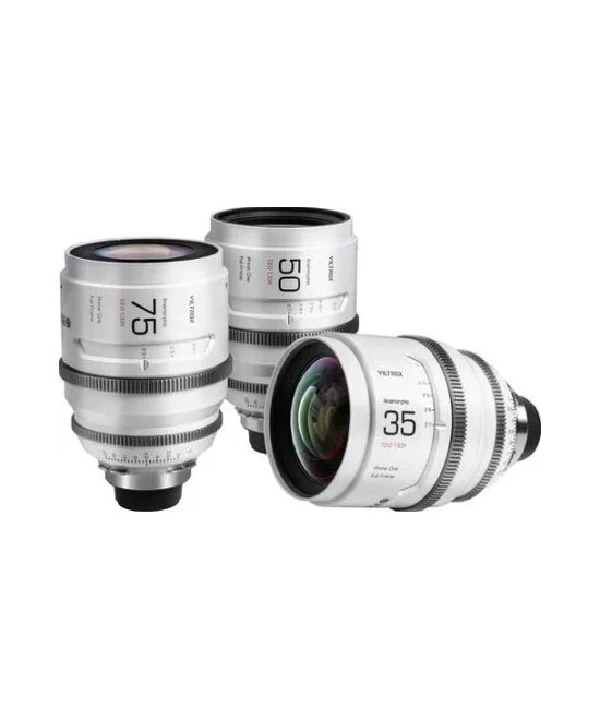 Full Frame Set di Lenti Anamorfiche Epic Series 35+50+75mm Sony E mount T2.0 1.33X, con valigia