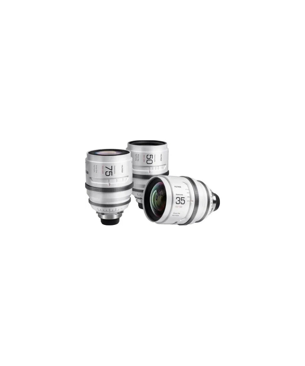 Full Frame Set di Lenti Anamorfiche Epic Series 35+50+75mm Sony E mount T2.0 1.33X, con valigia