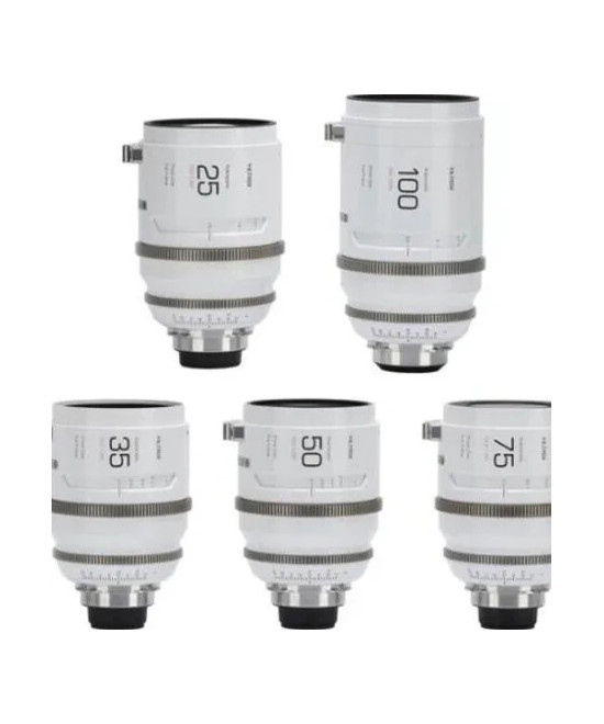 Set Lenti Anamorfiche 25+35+50+75+100mm Full Frame EPIC PL Mount