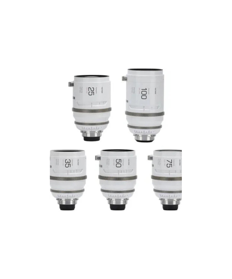 Set Lenti Anamorfiche 25+35+50+75+100mm Full Frame EPIC PL Mount