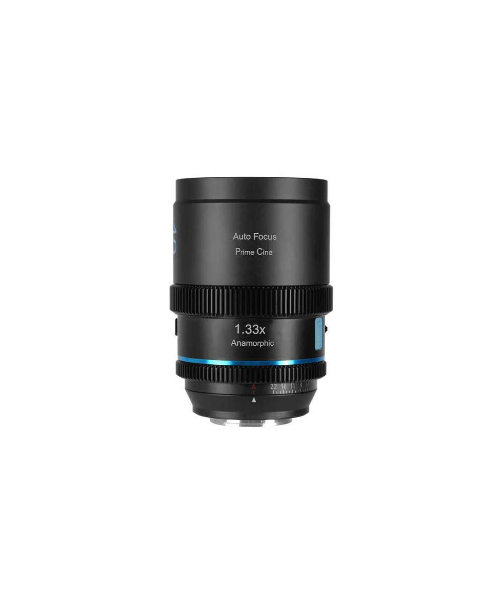 SIRUI OBIETTIVO 40MM T1.8 1.33X S35 AF ANAMORFICH LENS (E MOUNT BLUE FLARE)