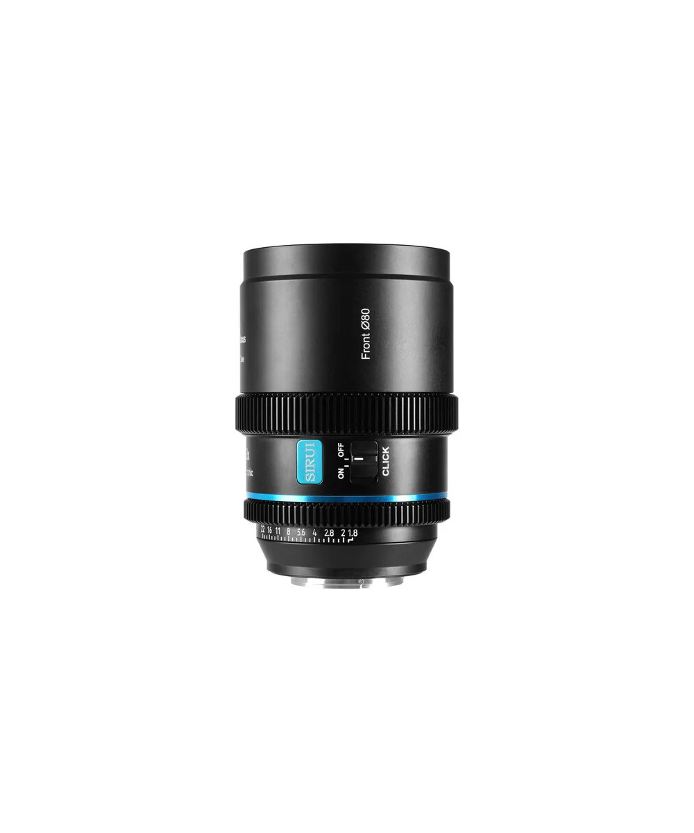 SIRUI OBIETTIVO 40MM T1.8 1.33X S35 AF ANAMORFICH LENS (E MOUNT BLUE FLARE)