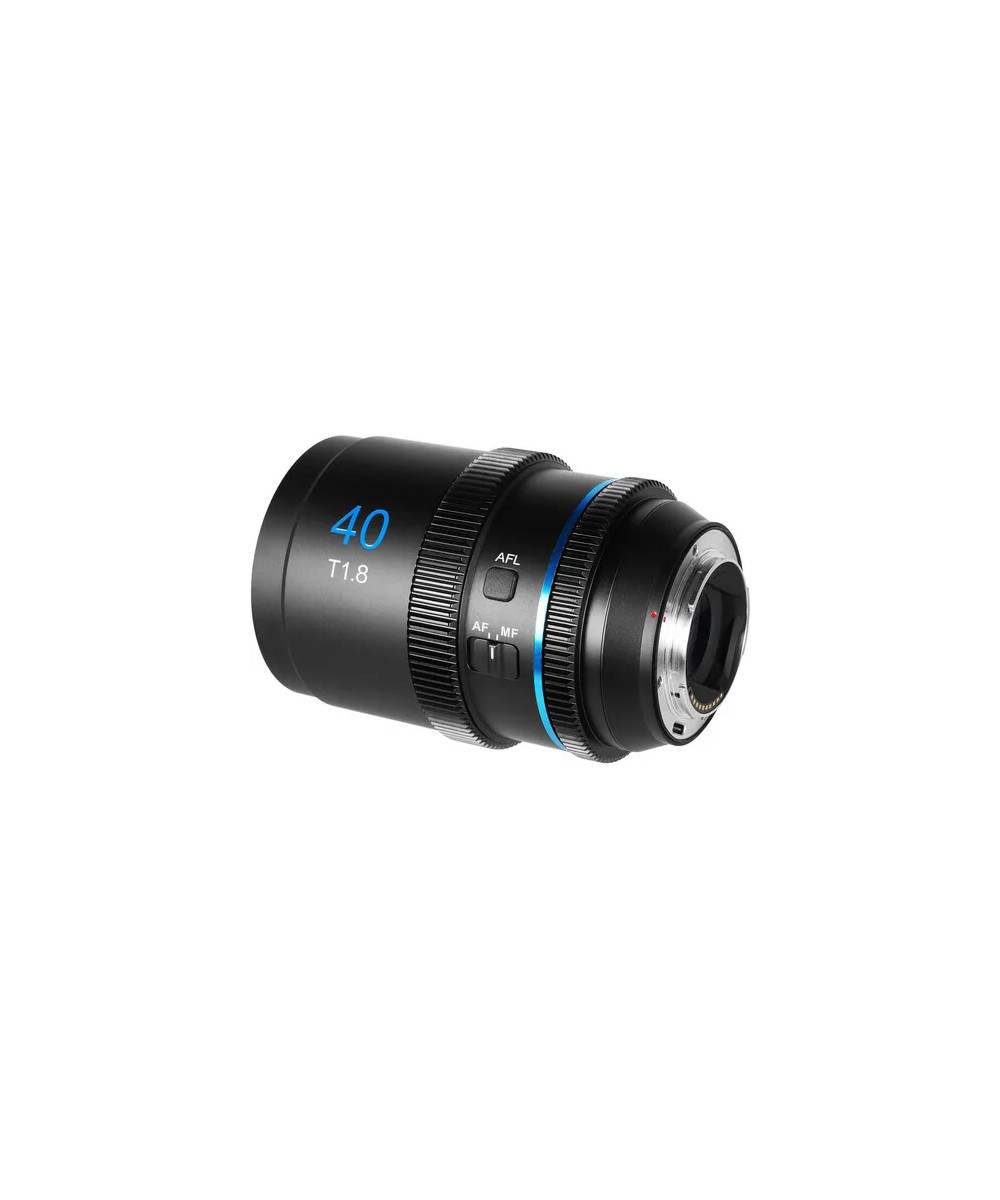 SIRUI OBIETTIVO 40MM T1.8 1.33X S35 AF ANAMORFICH LENS (E MOUNT BLUE FLARE)