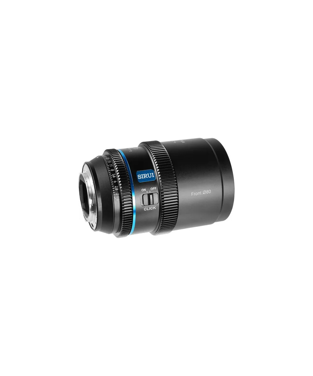 SIRUI OBIETTIVO 40MM T1.8 1.33X S35 AF ANAMORFICH LENS (E MOUNT BLUE FLARE)