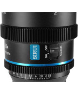 SIRUI OBIETTIVO 40MM T1.8 1.33X S35 AF ANAMORPHIC LENS (E MOUNT NEUTRAL FLARE)