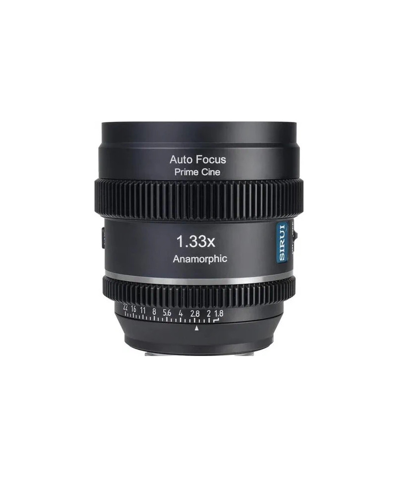 20mm t/1.8 1.33X S35 AF Anamorphic Sony E-Mount Neutral Flare