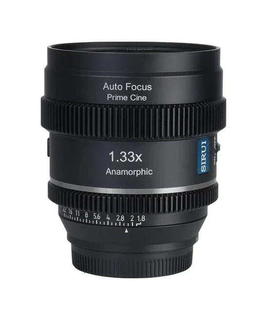 20mm t/1.8 1.33X S35 AF Anamorphic Sony E-Mount Neutral Flare