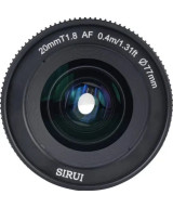 20mm t/1.8 1.33X S35 AF Anamorphic Sony E-Mount Neutral Flare