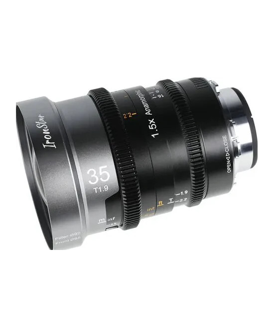 IronStar 35mm t/1.9 1.5X Anamorphic Full Frame Cine Blue Flare EF/PL