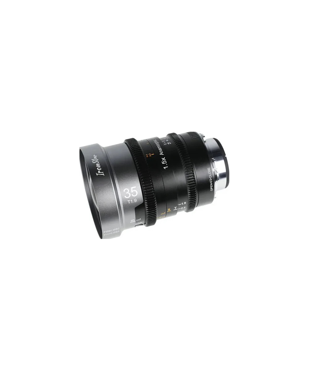 IronStar 35mm t/1.9 1.5X Anamorphic Full Frame Cine Blue Flare EF/PL