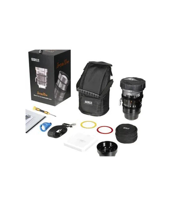 IronStar 35mm t/1.9 1.5X Anamorphic Full Frame Cine Blue Flare EF/PL