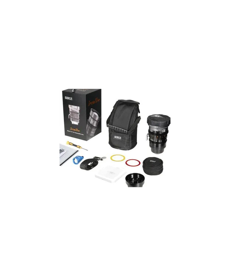 IronStar 35mm t/1.9 1.5X Anamorphic Full Frame Cine Blue Flare EF/PL