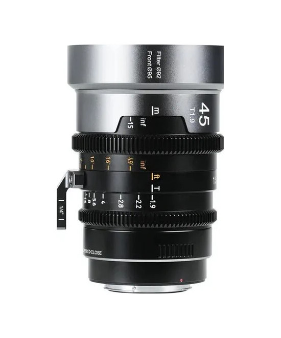 IronStar 45mm t/1.9 1.5X Anamorphic Full Frame Cine Blue Flare EF/PL