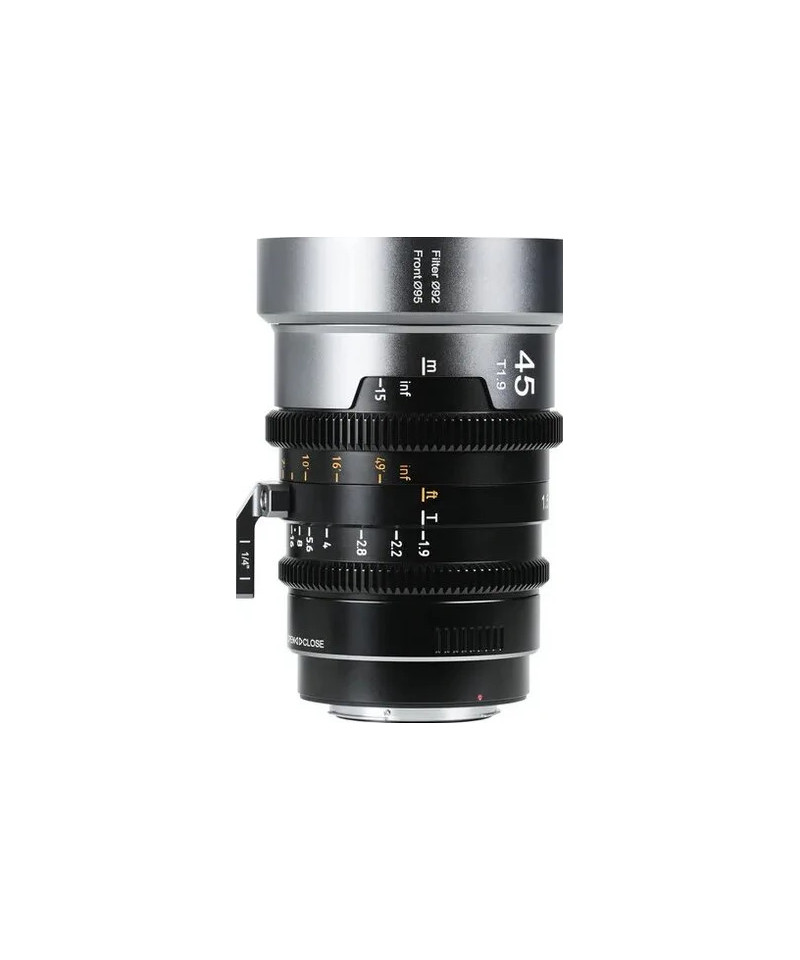 IronStar 45mm t/1.9 1.5X Anamorphic Full Frame Cine Blue Flare EF/PL