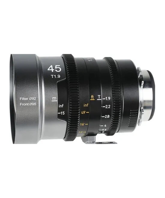 IronStar 45mm t/1.9 1.5X Anamorphic Full Frame Cine Blue Flare EF/PL