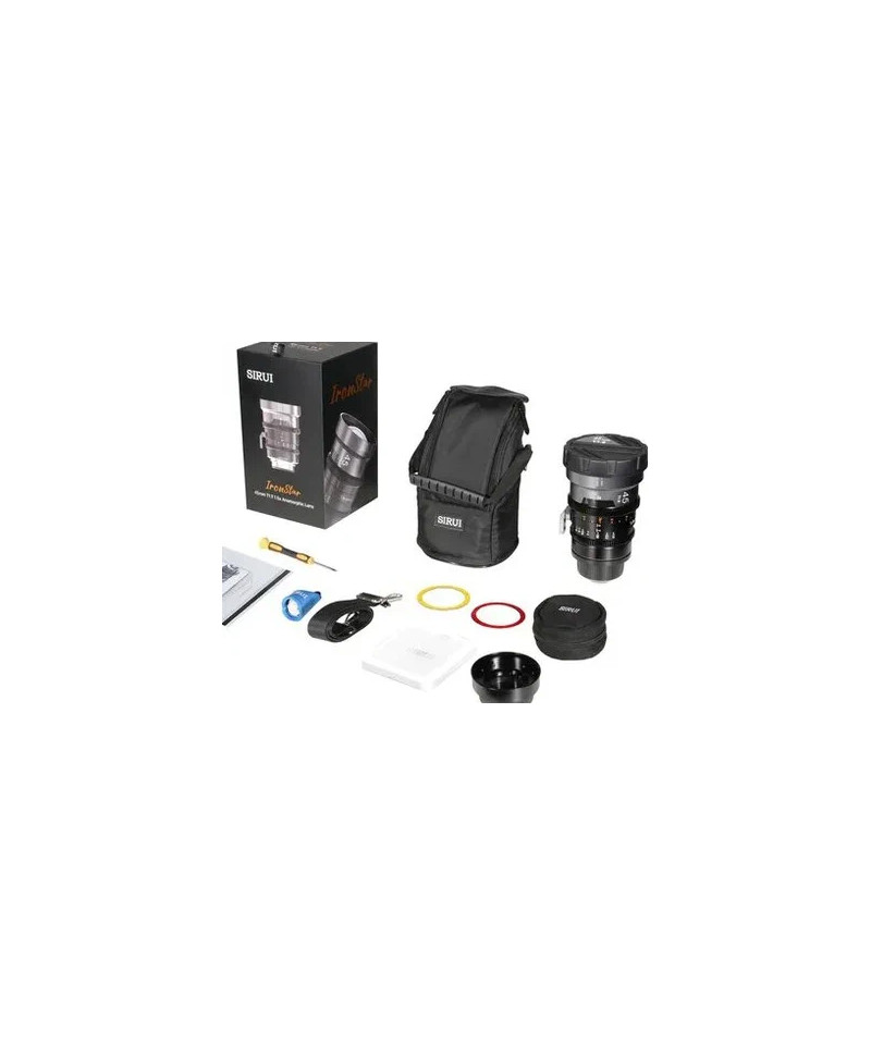 IronStar 45mm t/1.9 1.5X Anamorphic Full Frame Cine Blue Flare EF/PL