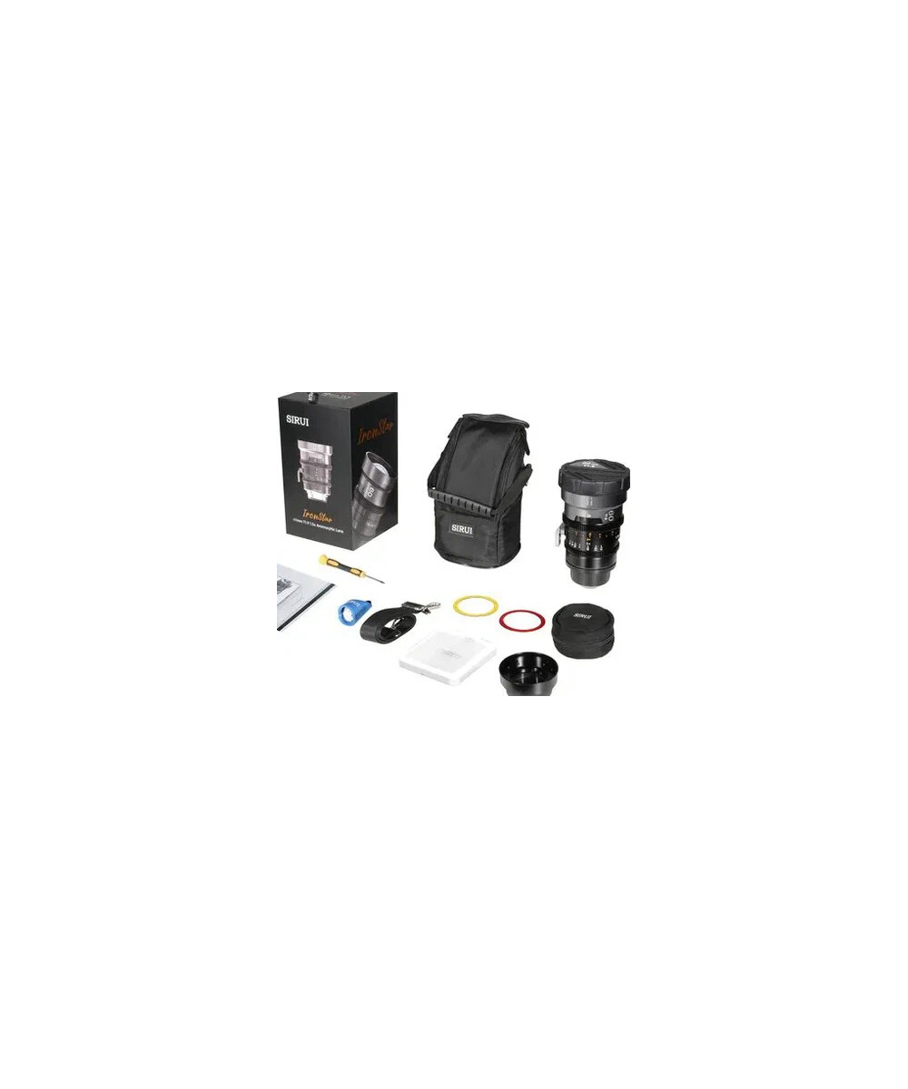 IronStar 60mm t/1.9 1.5X Anamorphic Full Frame Cine Blue Flare EF/PL