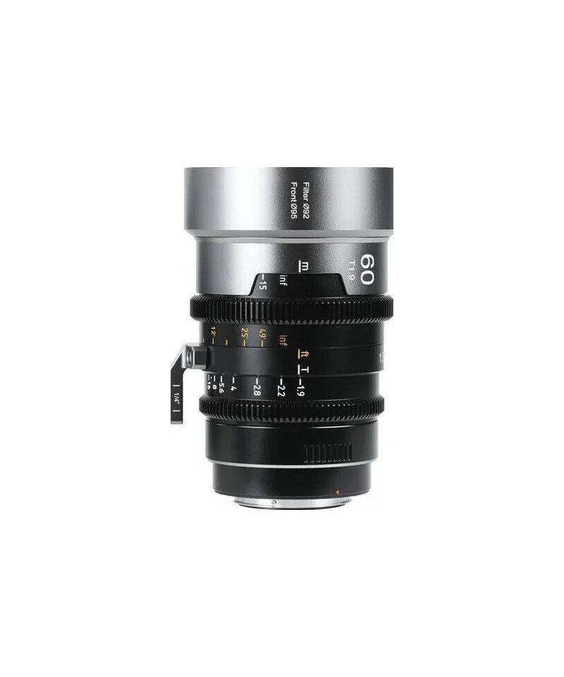 IronStar 60mm t/1.9 1.5X Anamorphic Full Frame Cine Neutral Flare EF/PL