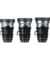Set IronStar t/1.9 1.5X Anamorphic Full Frame Cine (35mm,45mm,60mm) Blue Flare EF/PL