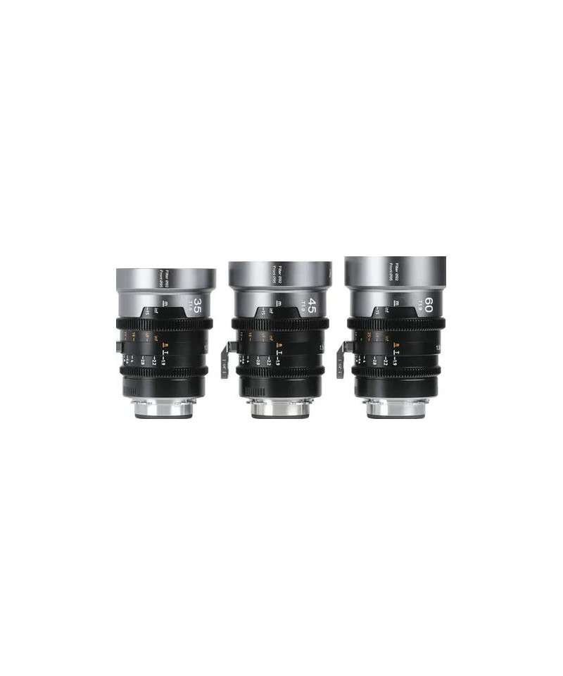 Set IronStar t/1.9 1.5X Anamorphic Full Frame Cine (35mm,45mm,60mm) Neutral Flare EF/PL