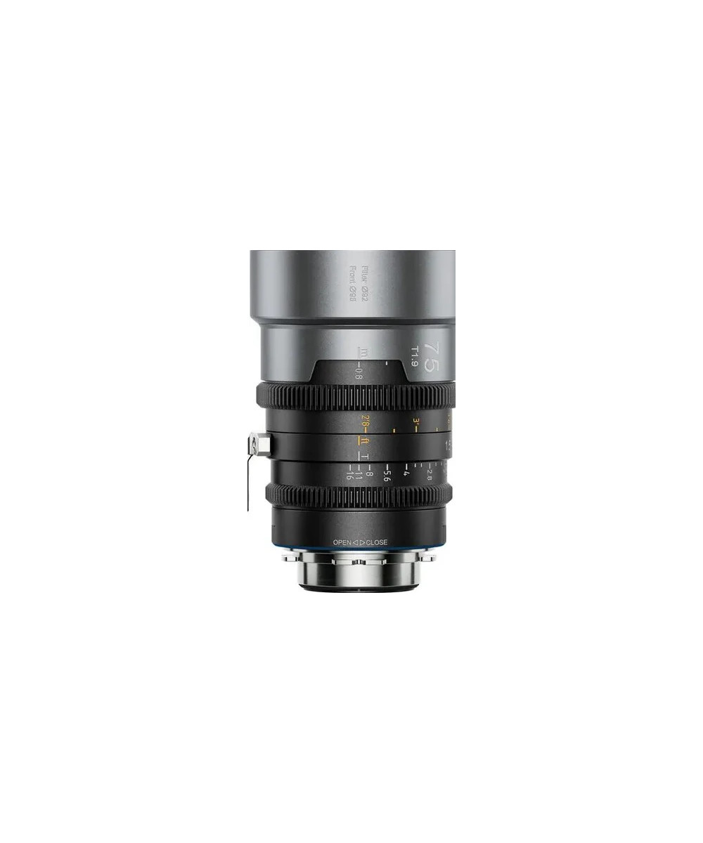 IronStar 75mm t/1.9 1.5X Anamorphic Blue Flare PL / EF
